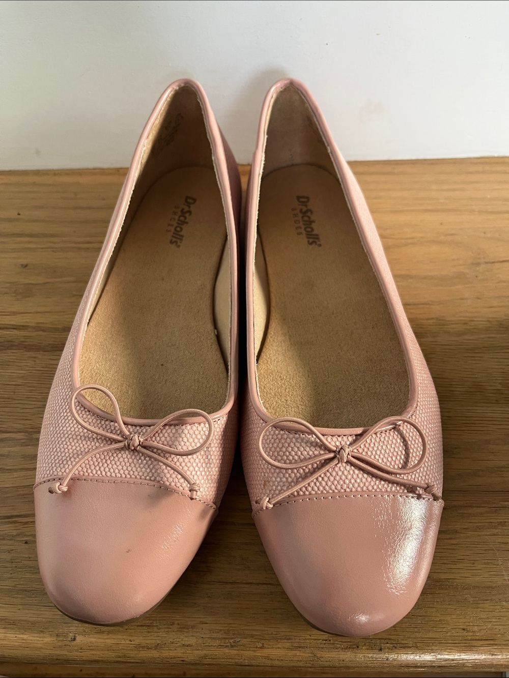 Dr. Scholl's Blush Pink Bow Ballet Flats